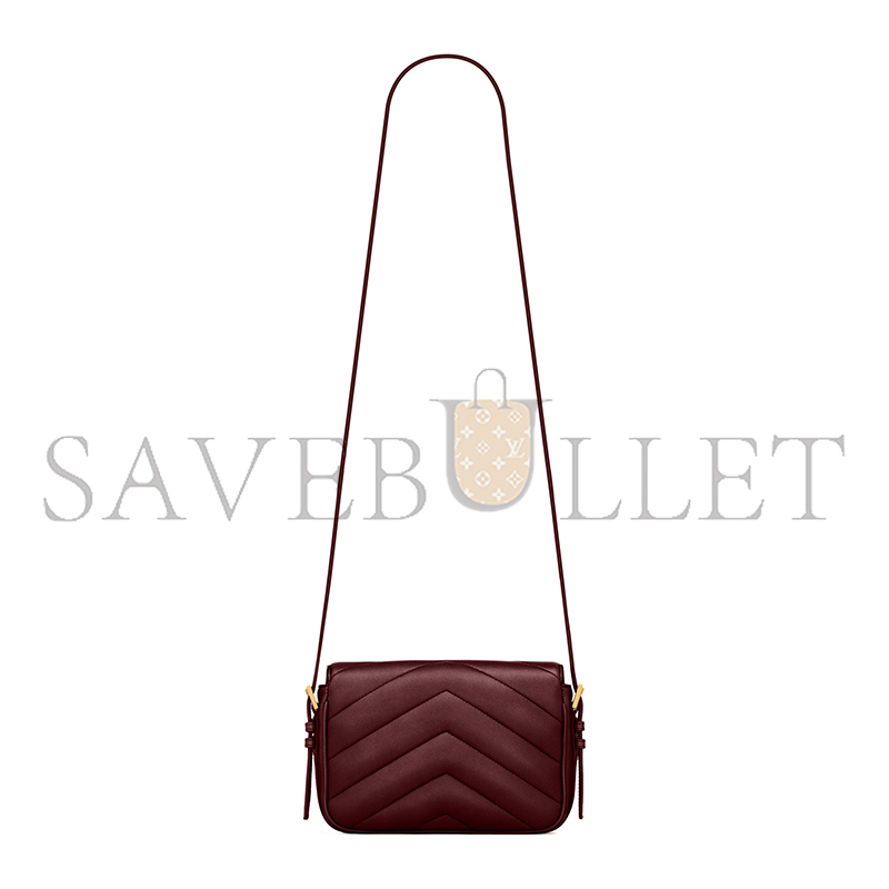 YSL LOULOU TOY CROSSBODY IN MATELASSÉ LAMBSKIN 873156AAEAX6197 (21*14*5cm)